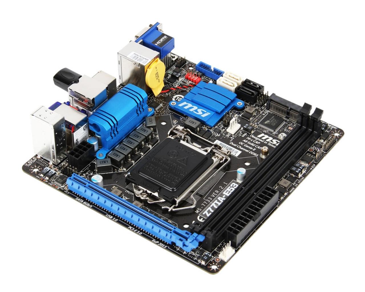 [22/08/2012] MSI stellt Z77IA-E53-Mini-ITX-Board offiziell in Dienst (2)