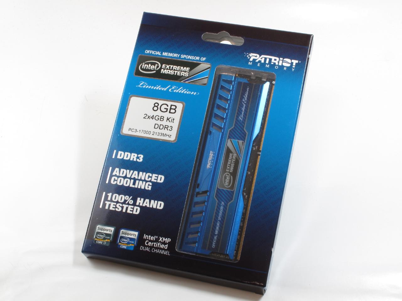 [07/08/2012] Patriot Viper 3 Intel Extreme Memory DDR3-2133 (1)