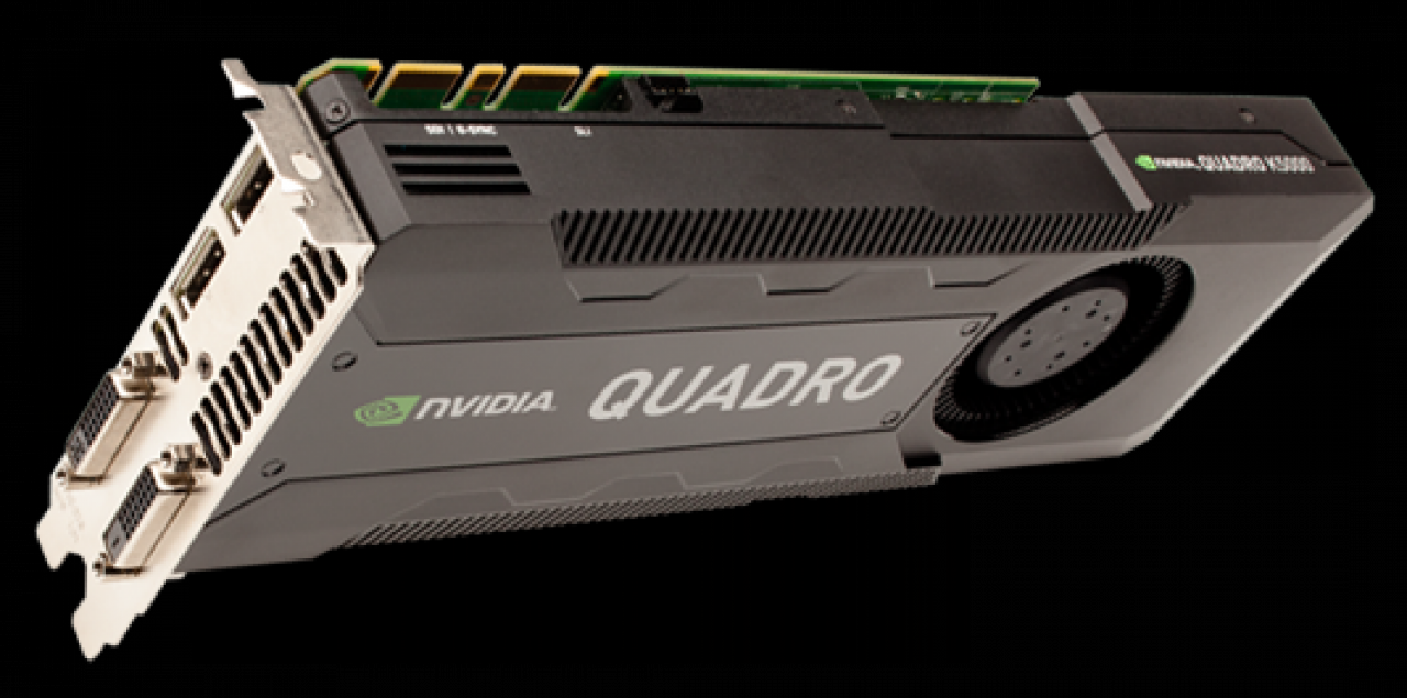 [08/08/2012] Nvidia Maximus: Zweite Generation aus Basis von Kepler vor - GK110 ab Dezember verfügbar (im Bild die Quadro K5000)