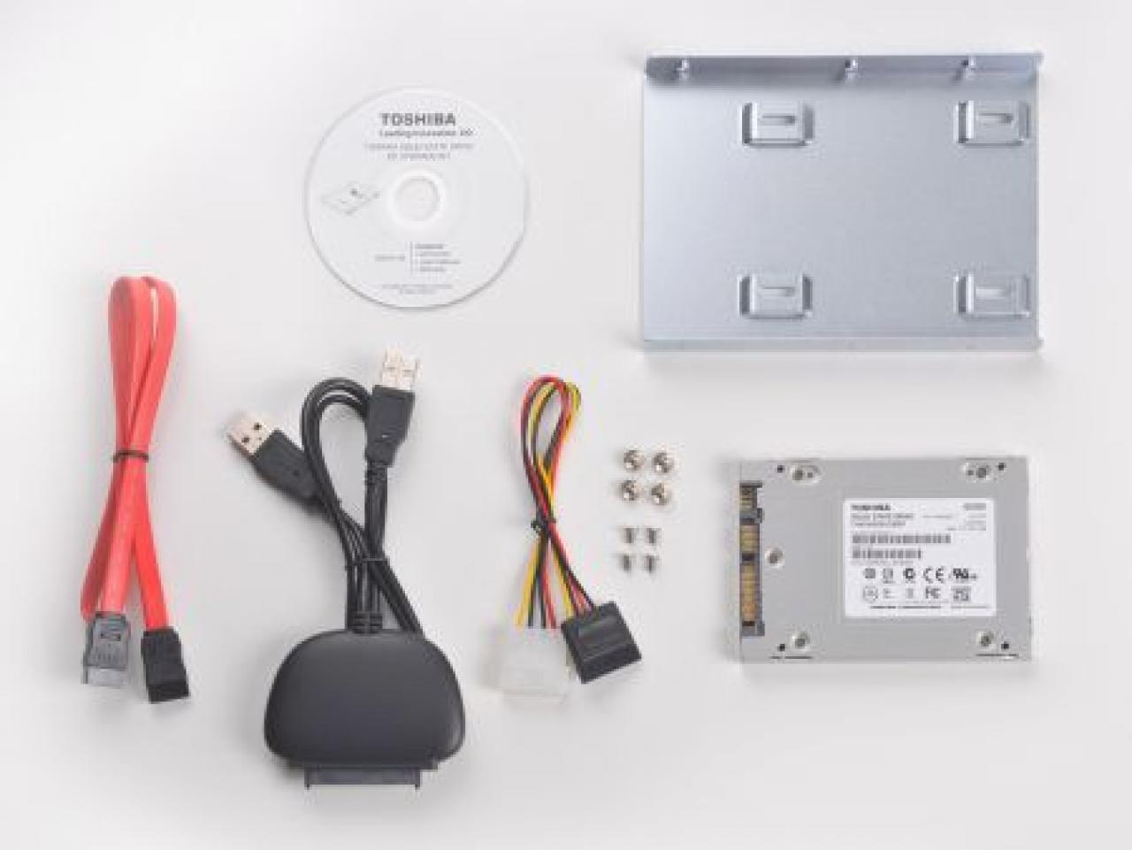 [18/08/2012] SSD-Upgrade-Kit: Rundum-Sorglos-Paket von Toshiba angekündigt