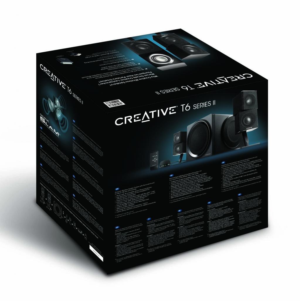 [28/08/2012] Creative T6 Series II: Kabellose 2.1-Lautsprecher der zweiten Generation (2)