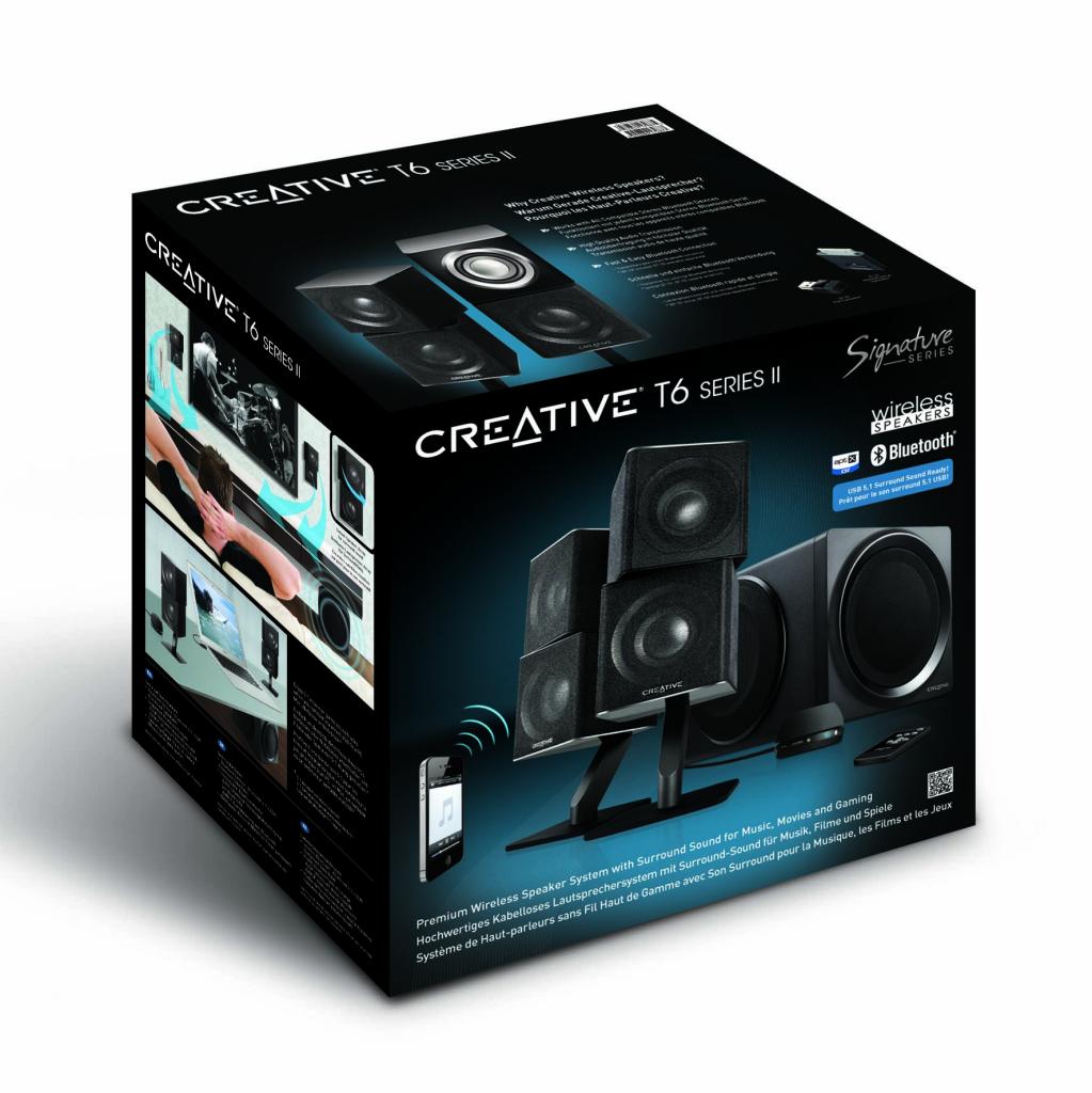 [28/08/2012] Creative T6 Series II: Kabellose 2.1-Lautsprecher der zweiten Generation (3)
