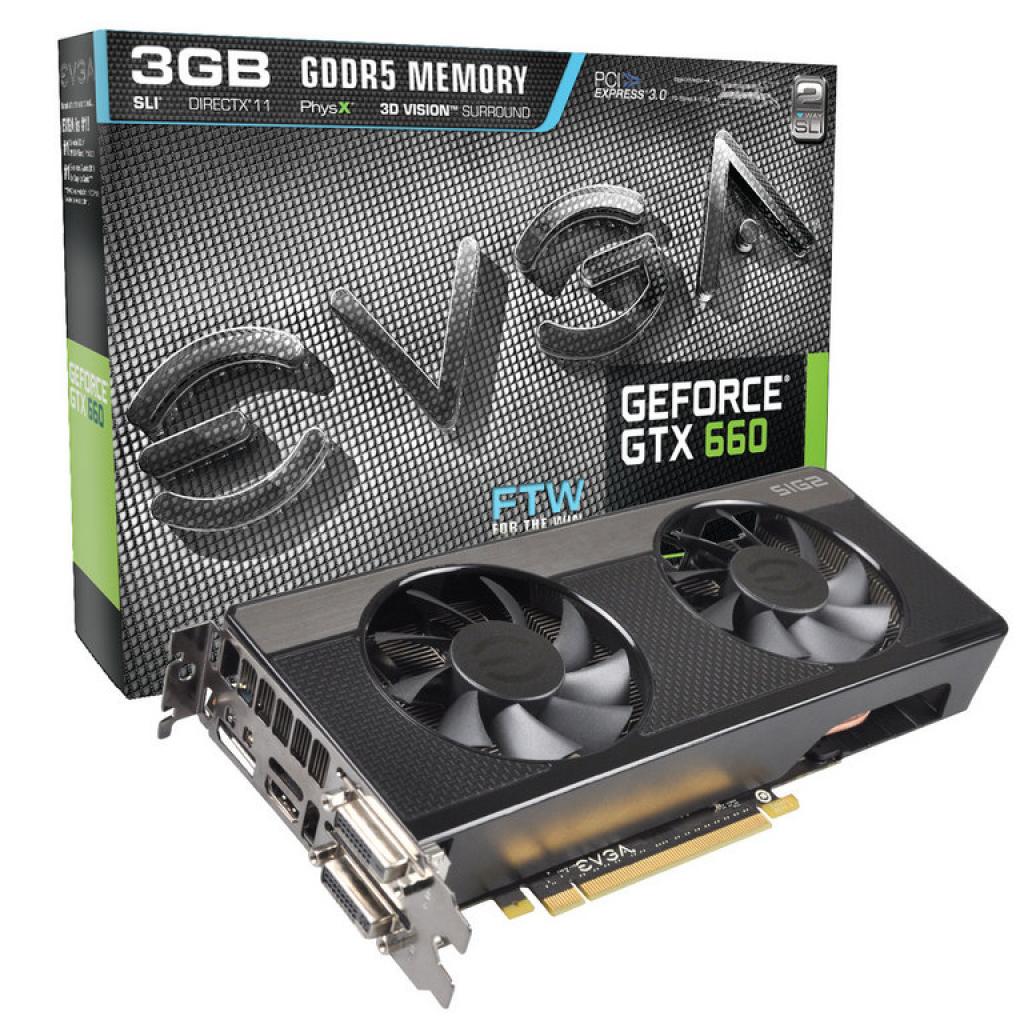 [13/09/2012] EVGA Geforce GTX 660 FTW (als 2 und 3 GiByte VRAM-Version) mit 1.072/1.137/3.004 MHz.
