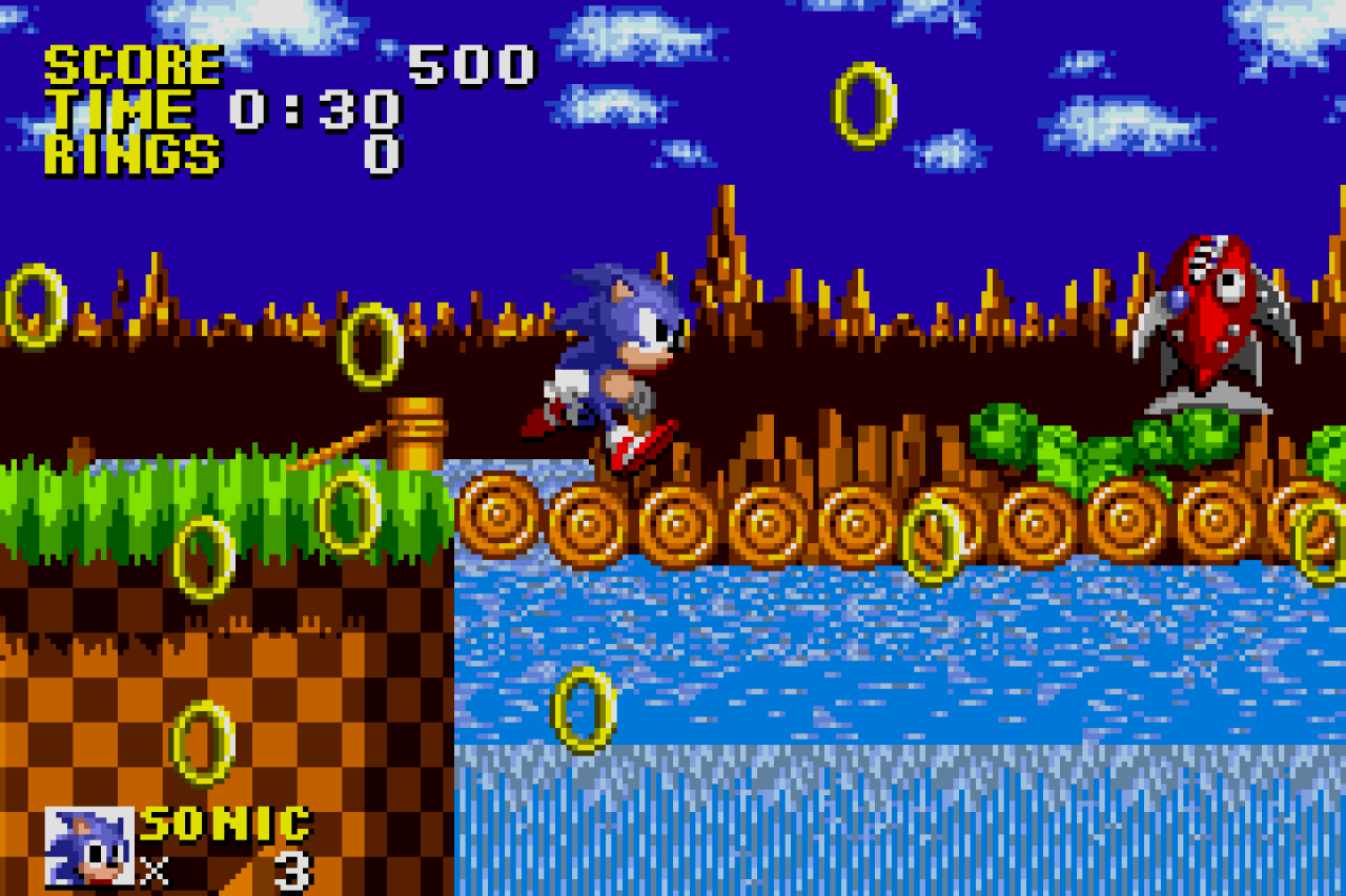 [03/09/2012] Sonic the Hedgehog, Sega Master System, 1991.