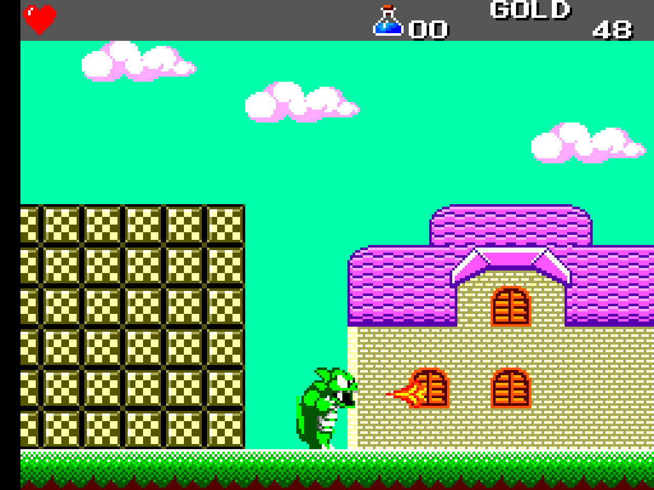 [03/09/2012] Wonder Boy 3 The Dragon's Trap, Sega Master System, 1989.
