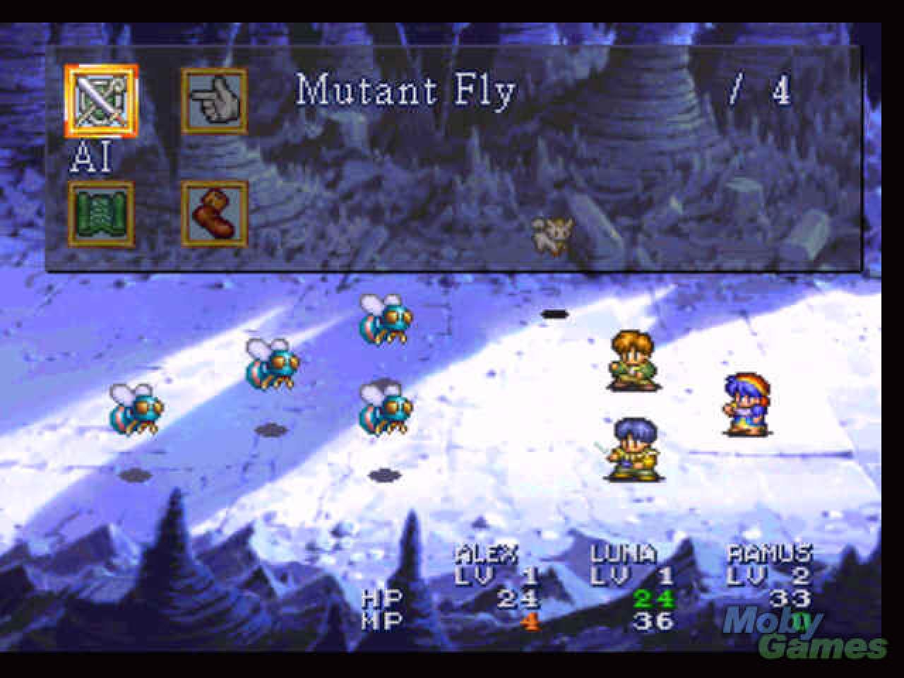 [11/09/2012] Lunar Silver Star Story Complete, 1996, SEGA Saturn (Hier: Playstation-Version).