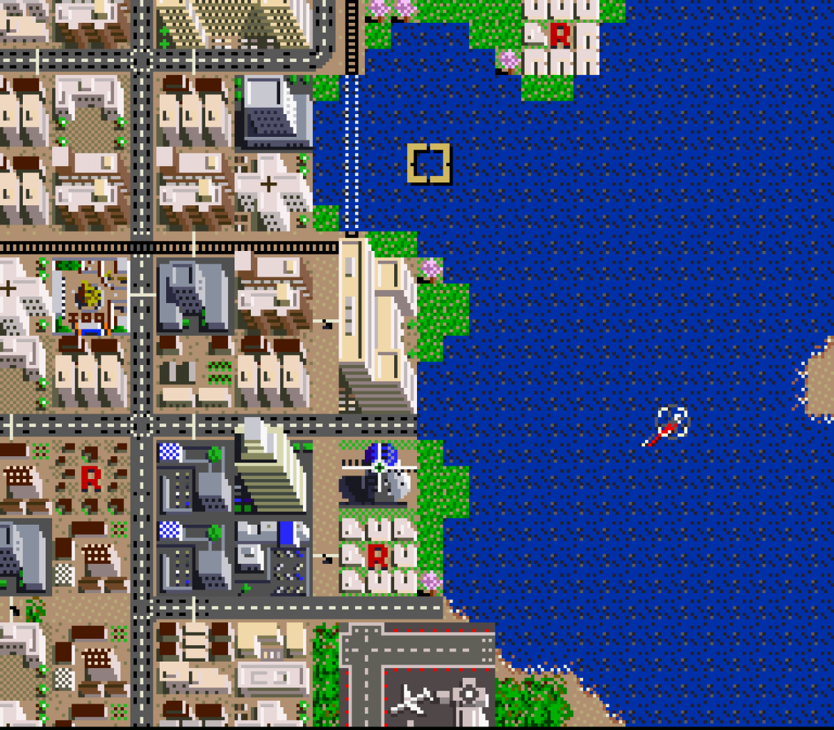 [25/09/2012] Simcity, SNES, 1989.