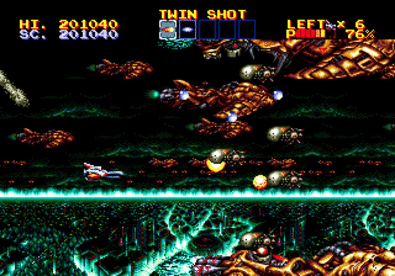 [03/09/2012] Lightening Force Quest for the Darkstar, Genesis, 1992.