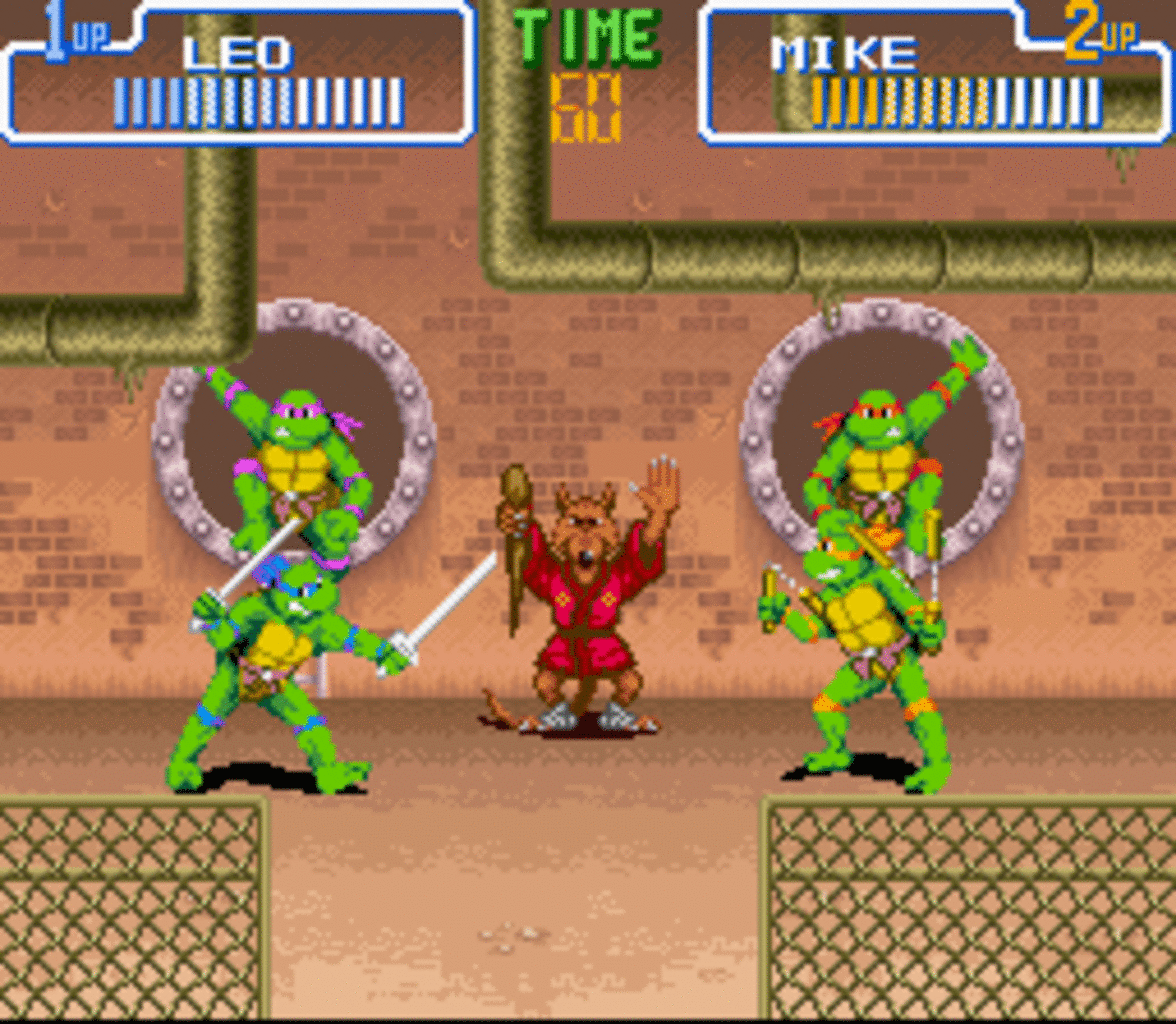 [25/09/2012] Teenage Mutant Ninja Turtles IV Turtles in Time, SNES, 1992.
