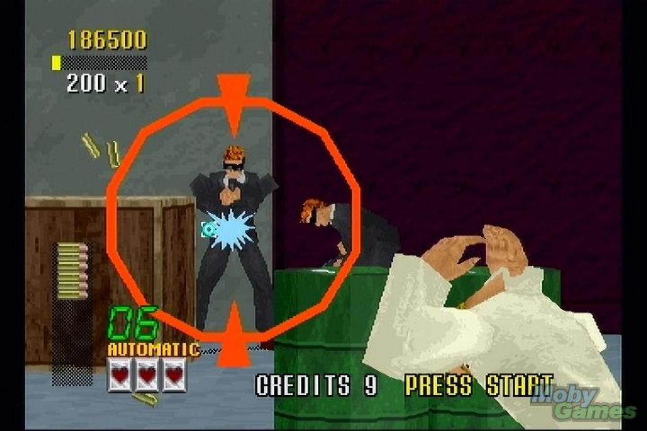 [11/09/2012] Virtua Cop, 1995, Sega Saturn.