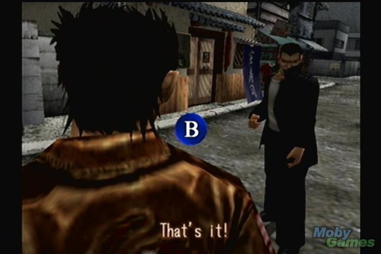 [11/09/2012] Shenmue, 2000, Dreamcast.