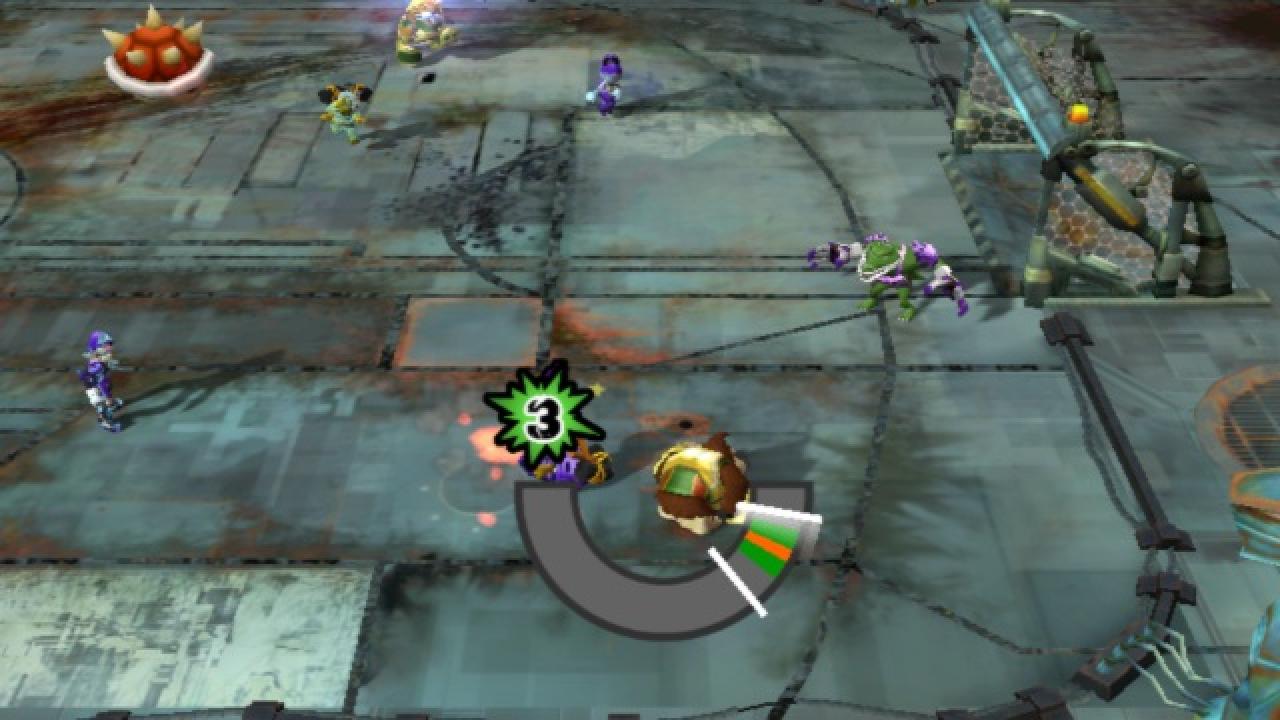 [25/09/2012] Mario Strikers Charged, Gamecube, 2007. (hier: Wii-Version)