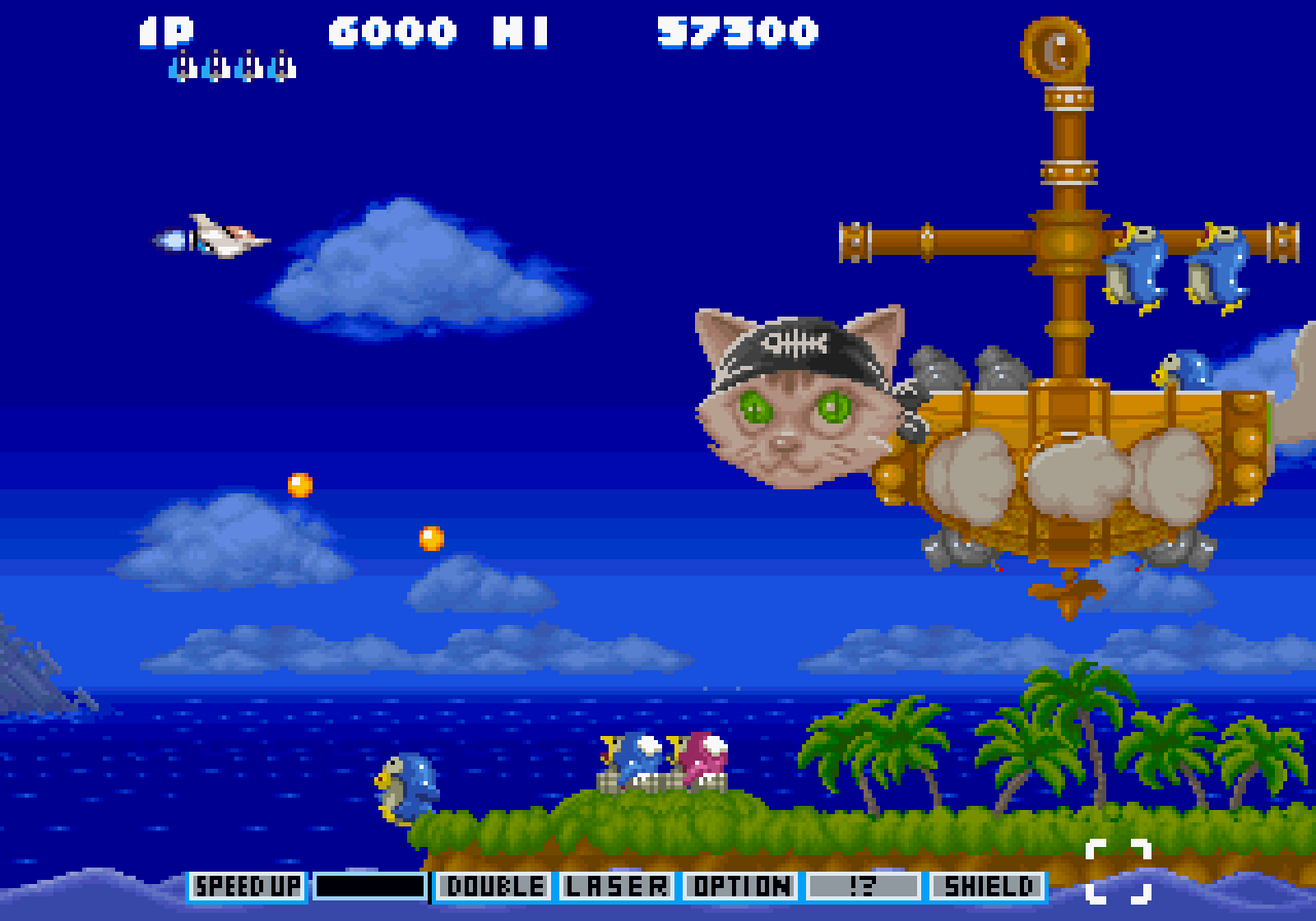 [11/09/2012] Parodius, 1994, Sega Saturn.