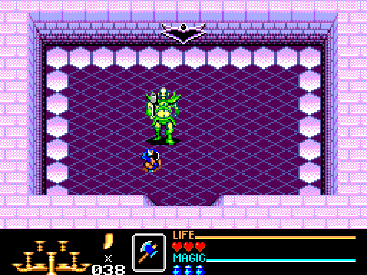 [03/09/2012] Golden Axe Warrior, Sega Master System, 1990.