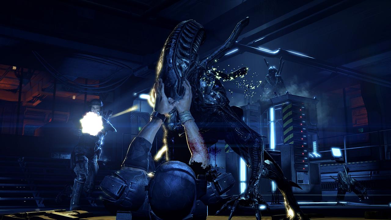 [10/09/2012] 12.02.: Aliens Colonial Marines wird von Gearbox entwickelt und nutzt die Red-Ring-Engine, eine modifizierte UE3. Die Systemanforderungen sind bisher unter Verschluss, aber UE3-typisch dürfte mit MSAA eine Radeon HD 7850 oder Geforce GTX 660 in 1080p flott genug sein, ein guter Quadcore tut es ebenfalls. Ohne MSAA reichen auch deutlich schwächere Grafikkarten