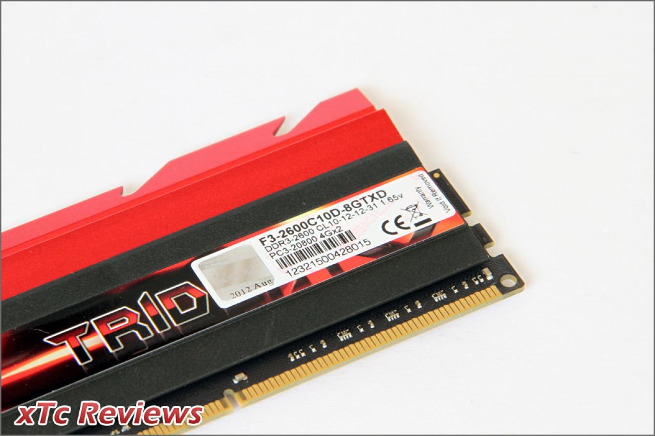 [07/09/2012] G.Skill TridentX DDR3-2600 mit 8 GiByte im PCGHX-Check: Der OC-Speicher für Ivy Bridge? (3)
