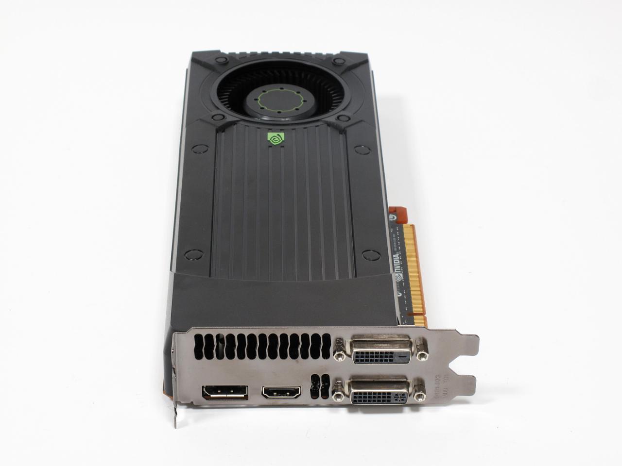[12/09/2012] Nvidia Geforce GTX 660 Referenzdesign: Anschlüsse