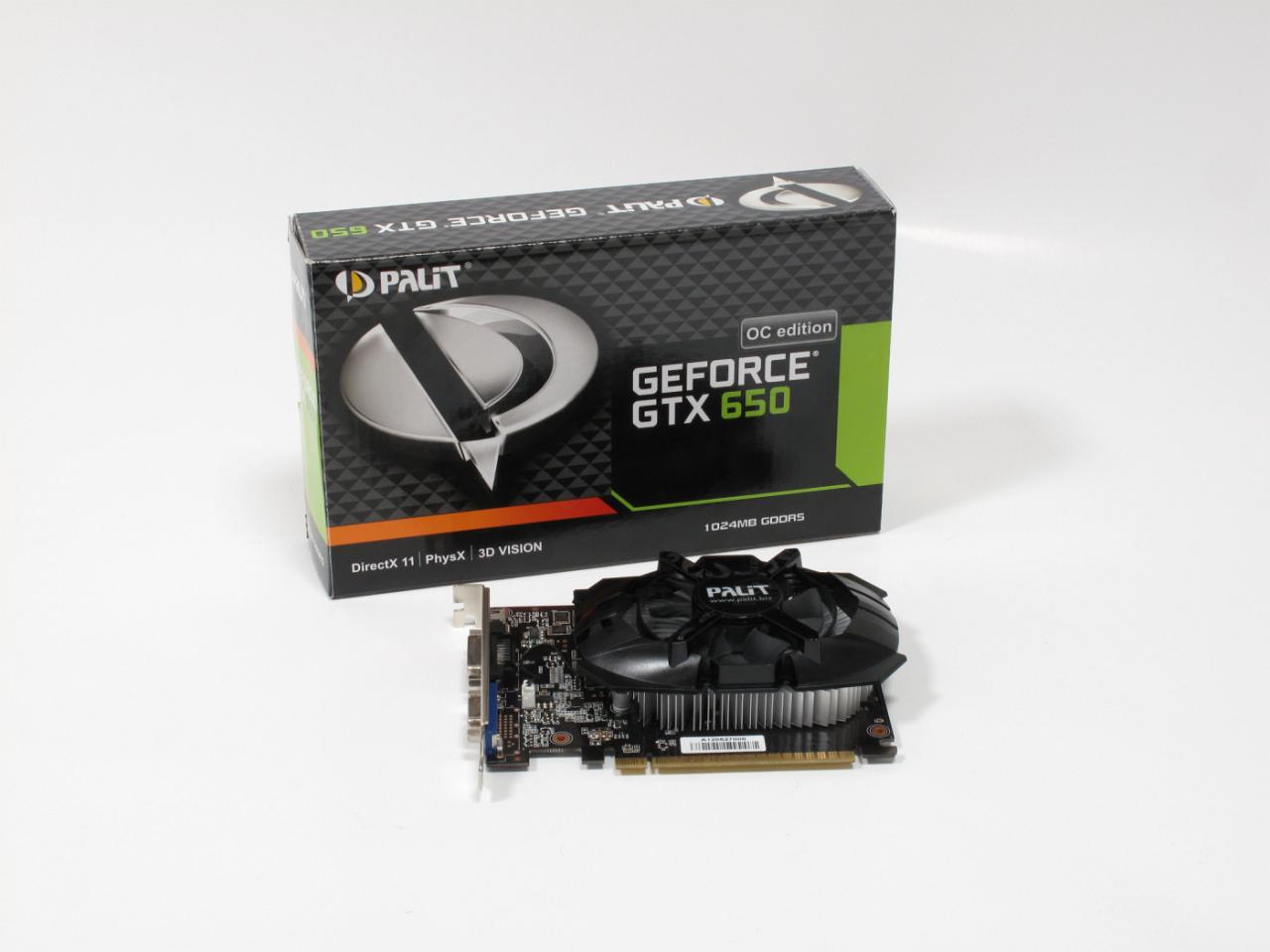 [11/09/2012] Palit Geforce GTX 650 OC