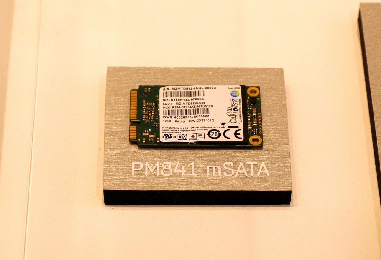 [24/09/2012] Samsung SSD Global Summit 2012: PM840-Reihe auch als M-SATA-Version