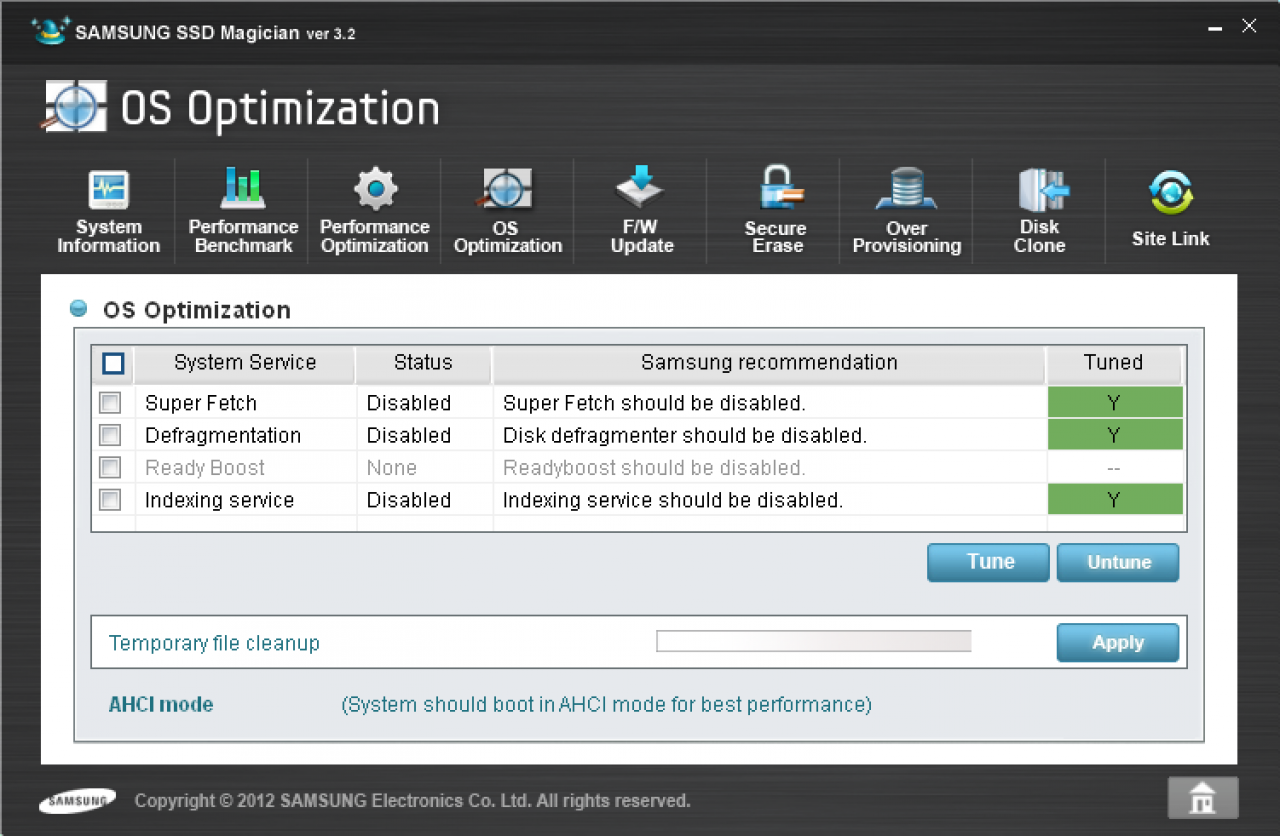[28/09/2012] Samsung SSD Magician 3.2 04