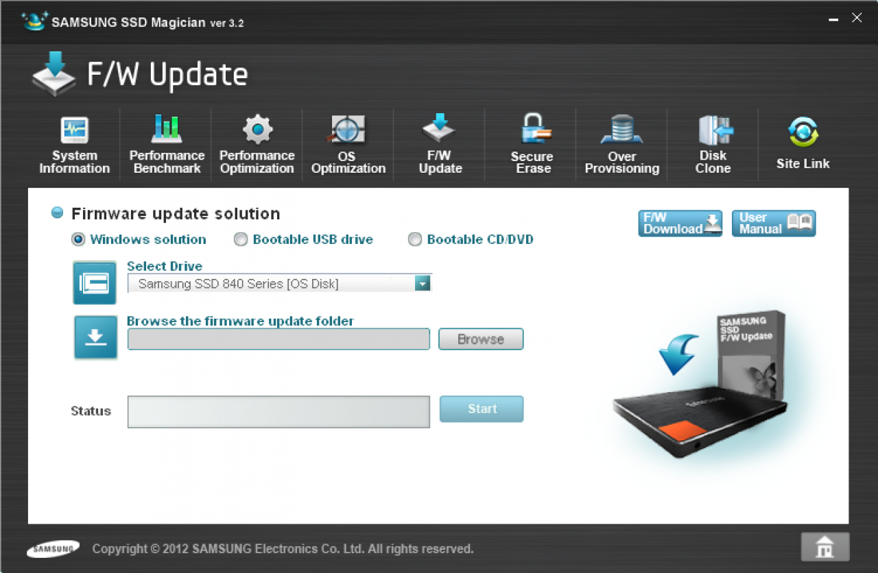 [28/09/2012] Samsung SSD Magician 3.2 05