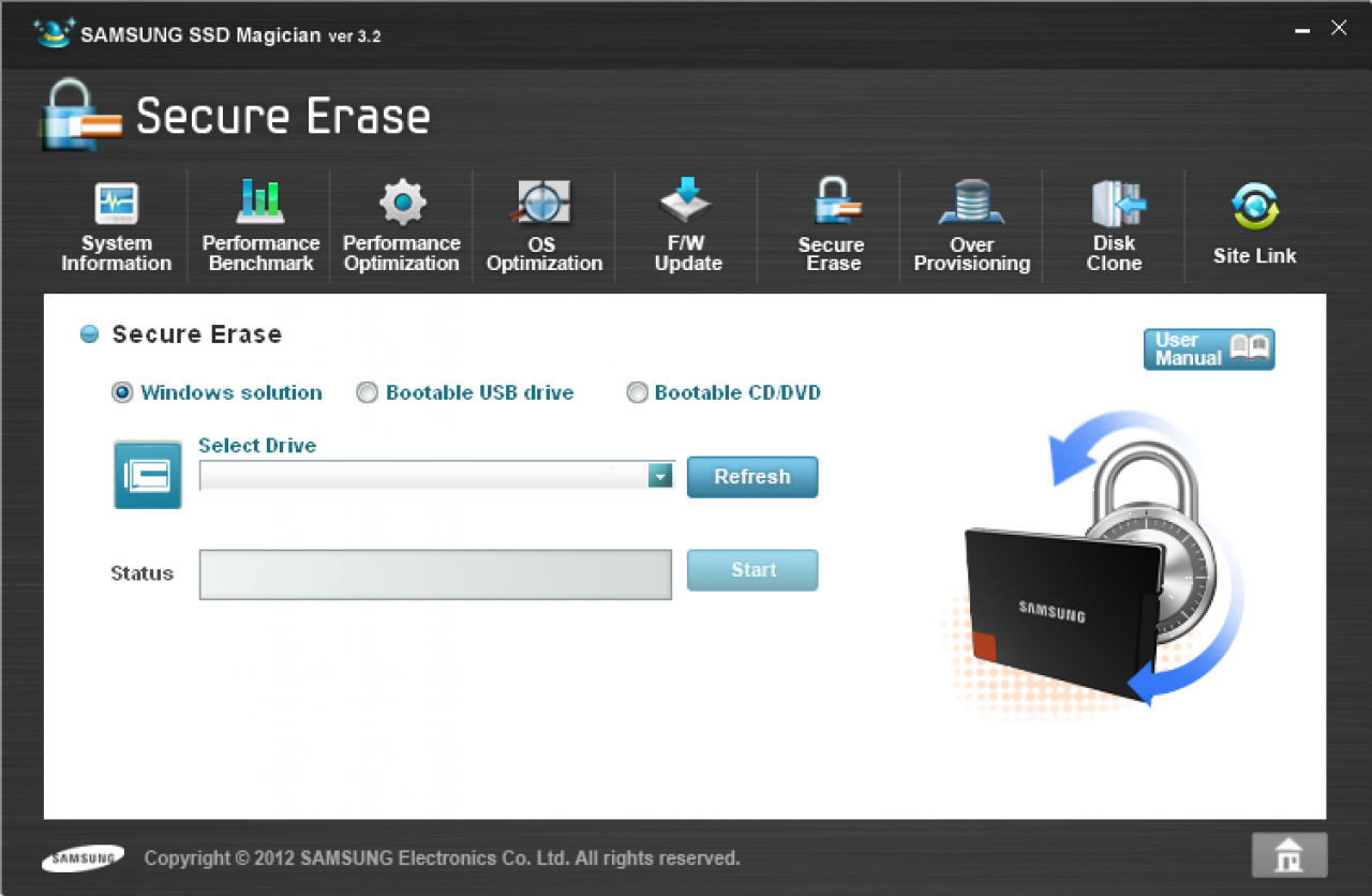 [28/09/2012] Samsung SSD Magician 3.2 06