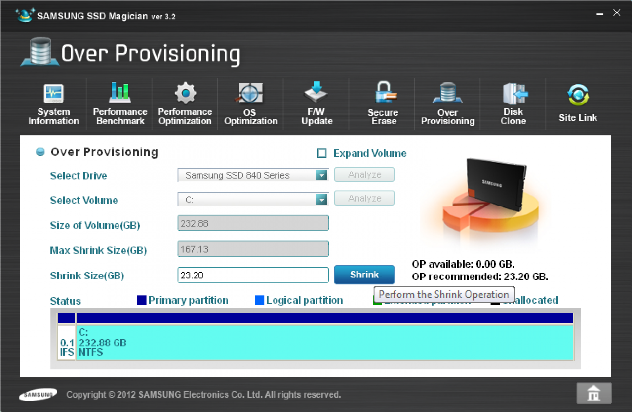 [28/09/2012] Samsung SSD Magician 3.2 07