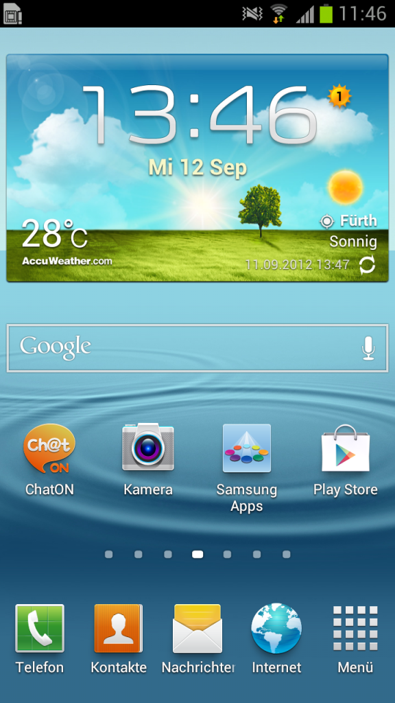 [26/09/2012] Android 4.1 für das Galaxy S3 im Hands-On-Test