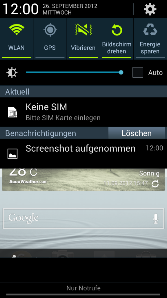[26/09/2012] Android 4.1 für das Galaxy S3 im Hands-On-Test