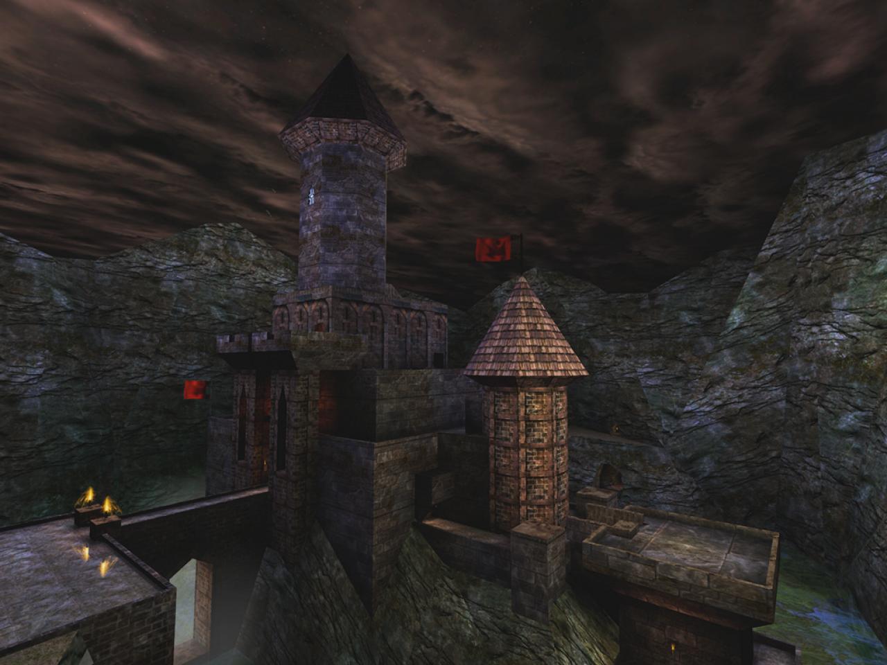 [06/09/2012] DX6: Unreal legt 1998 die Messlatte für Ego-Shooter zumindest technisch sehr weit nach oben; Epics Meisterwerk lief unter Direct3D sowie Open GL jedoch langsamer als mit der Glide-Schnittstelle