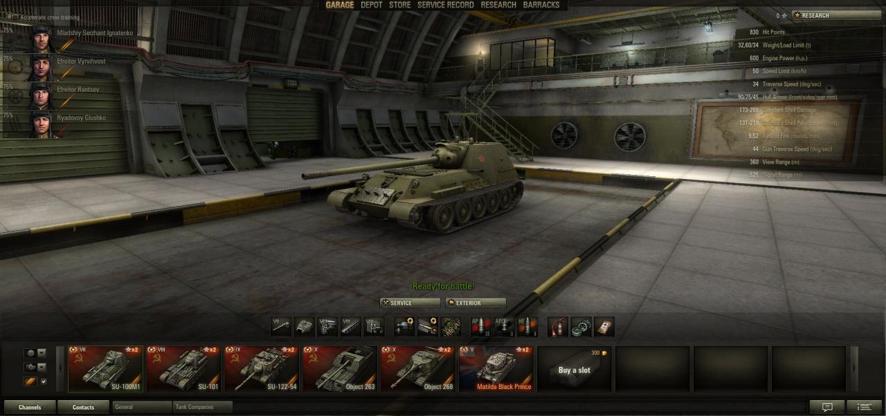 [28/09/2012] World of Tanks: Der SU 100 M1