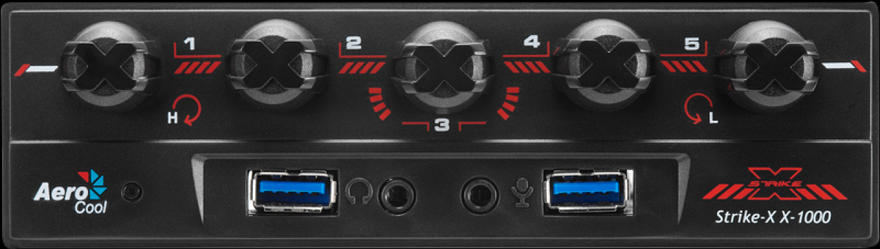 [17/09/2012] Aerocool präsentiert neue Lüftersteuerung Strike-X X-1000 (2)
