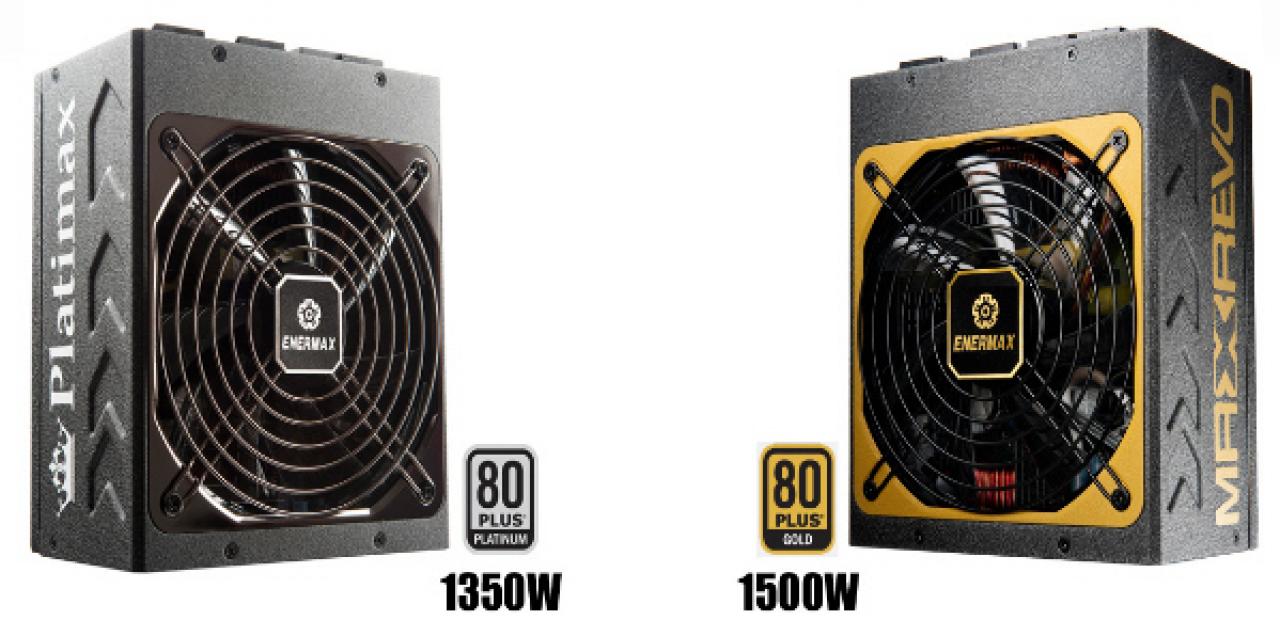 [05/09/2012] Enermax kündigt Platimax 1350 und Maxrevo 1500 an