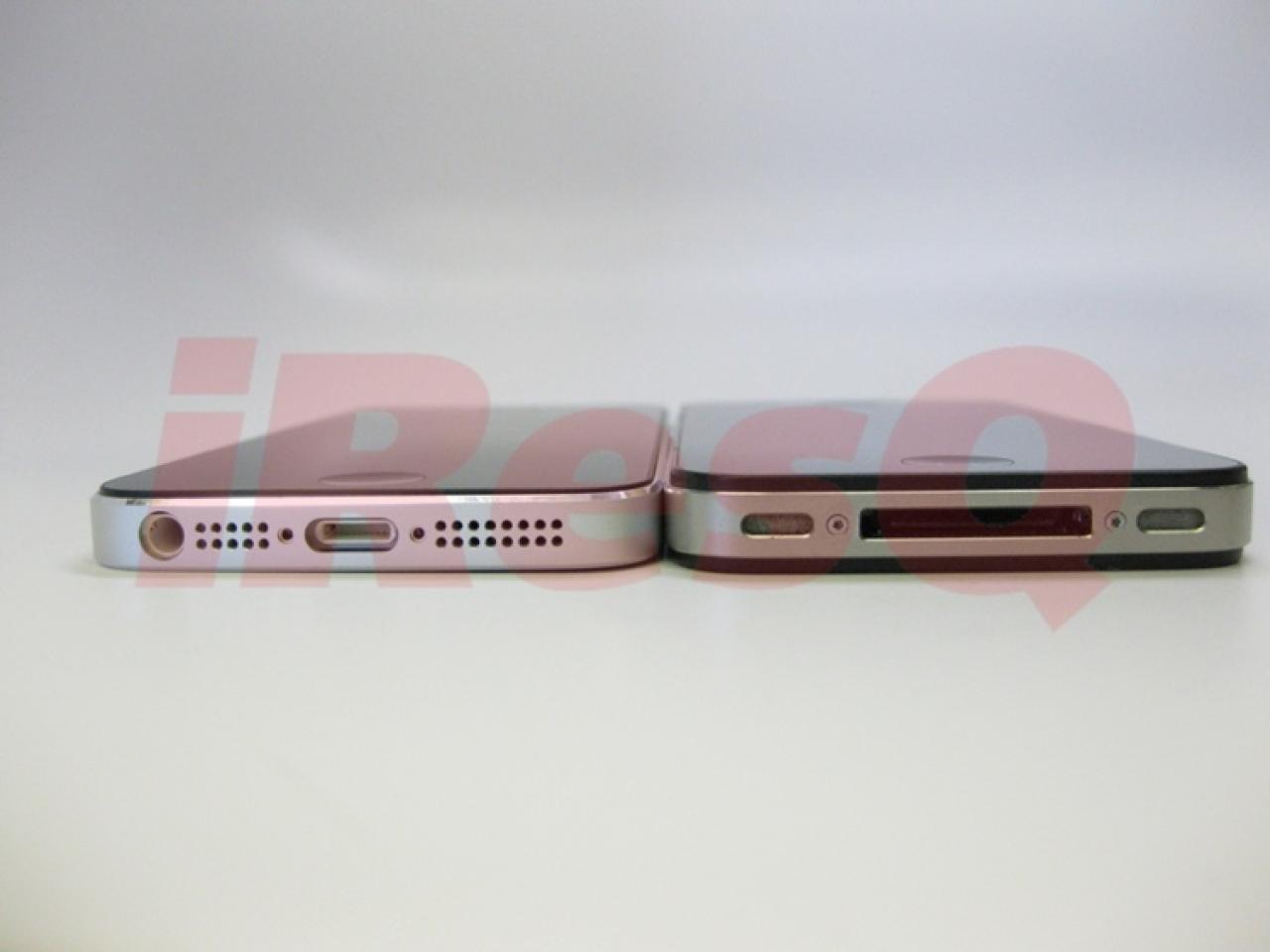 [06/09/2012] iPhone 5: Neues Foto zeigt Bauhöhe im Vergleich zum iPhone 4S