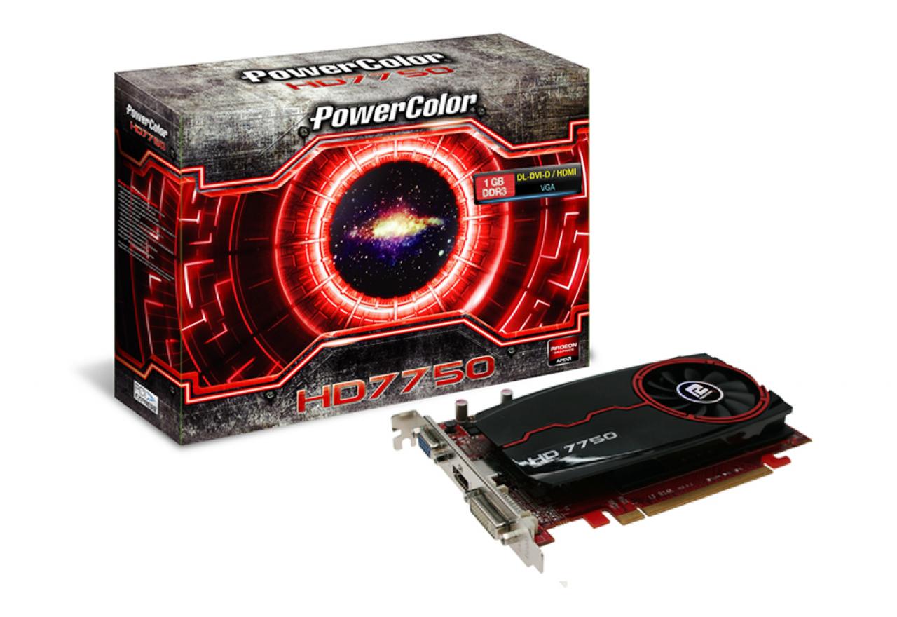 [21/09/2012] Powercolor Radeon HD 7750 - 1 GiByte DDR3 (6)