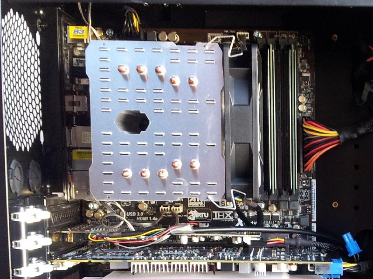 [18/09/2012] Lesertest: Thermalright HR-02 Macho 120 was leistet der kleine Bruder? (10)