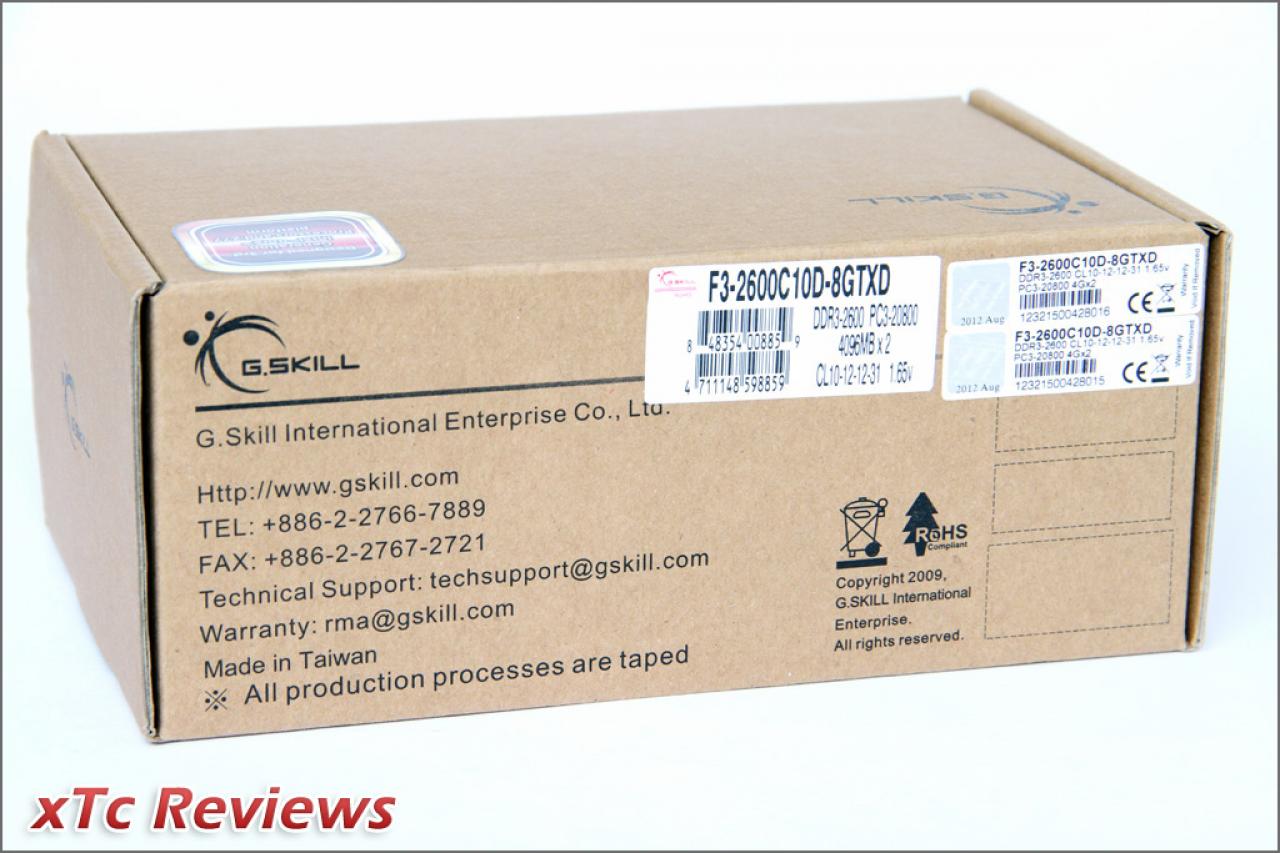 [17/09/2012] Lesertest: G-Skill TridentX DDR3-2600 CL10 - 8GiByte-Kit im Test (5)