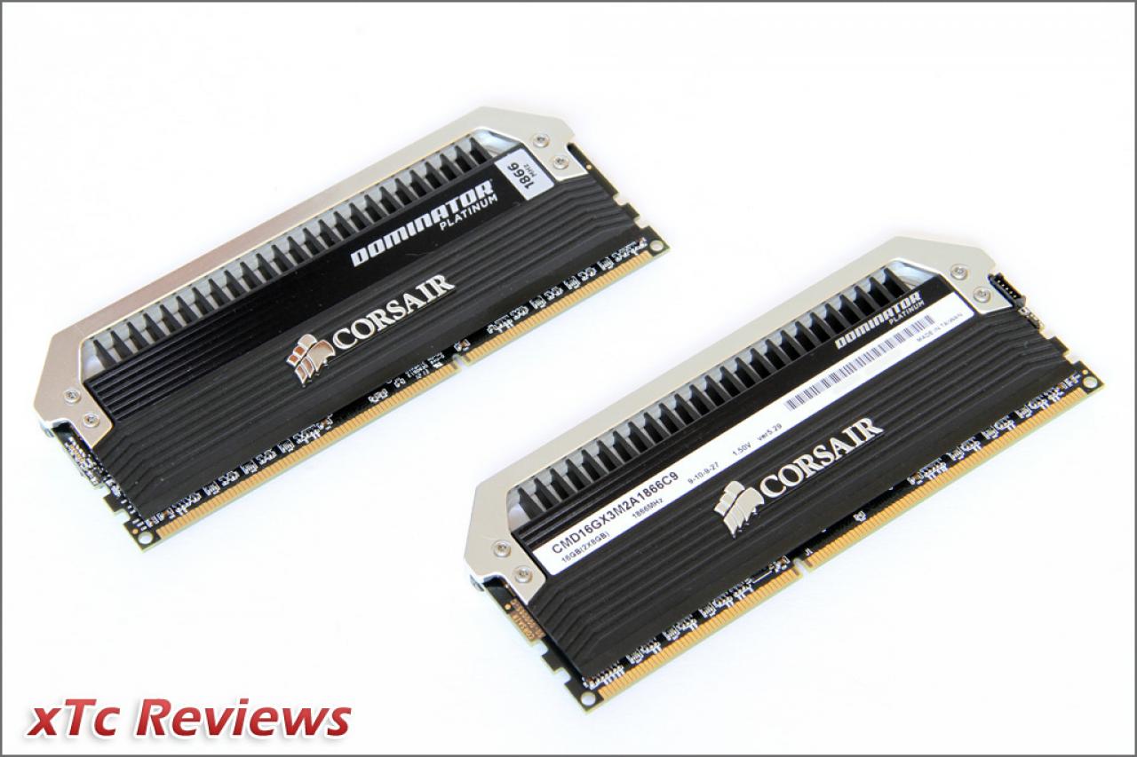 [03/09/2012] Corsair Dominator Platinum DDR3-1866 CL9: Luxuriöses 16-GiByte-Kit im PCGHX-Check (4)