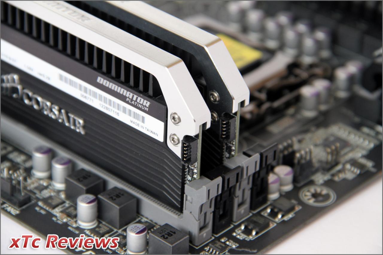 [03/09/2012] Corsair Dominator Platinum DDR3-1866 CL9: Luxuriöses 16-GiByte-Kit im PCGHX-Check (9)