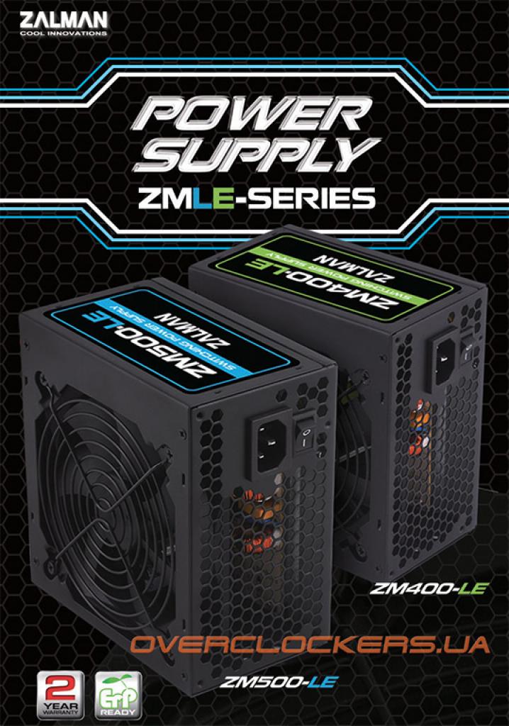 [10/09/2012] Zalman stellt LE-Netzteil-Serie mit 400 und 500 Watt Modell vor (3)