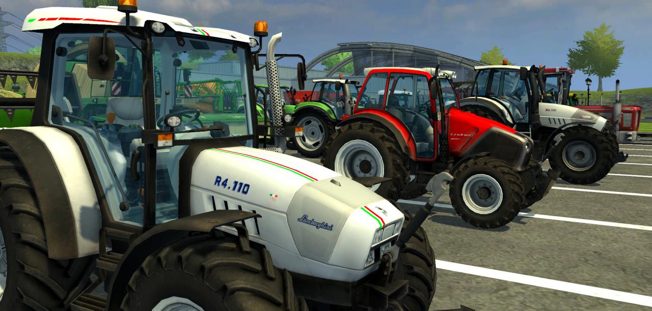 [25/10/2012] Landwirtschafts-Simulator 2013 (Agrarsimulatuion für PC); Entwickler Giants Software; Technik: FSAA und AF; NPCs werfen dynamischen Schatten; 24-Stunden-Tagesablauf; Physx (CPU).