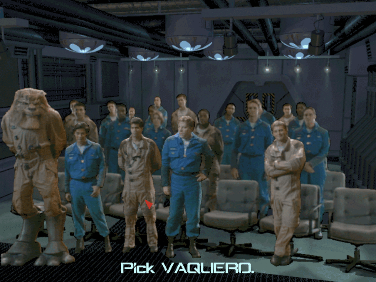 [15/10/2012] Wing Commander 3 - Heart of a Tiger: Schauspieler mit Blue- Greenscreen-Technik ins Spiel implementiert