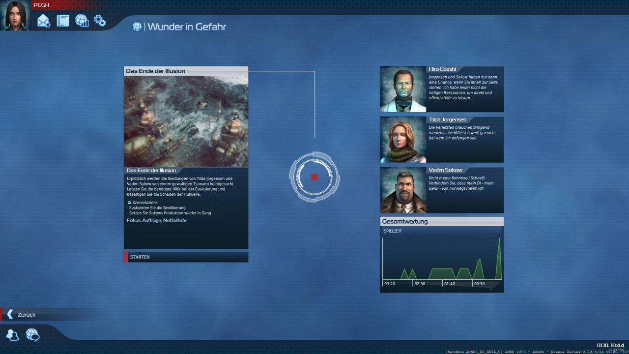 [02/10/2012] Anno 2070 Die Tiefsee im Test: Neues Addon mit knackigen Herausforderungen für echte Anno-Veteranen (1)