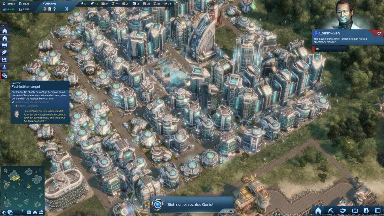 [02/10/2012] Anno 2070 Die Tiefsee im Test: Neues Addon mit knackigen Herausforderungen für echte Anno-Veteranen (21)