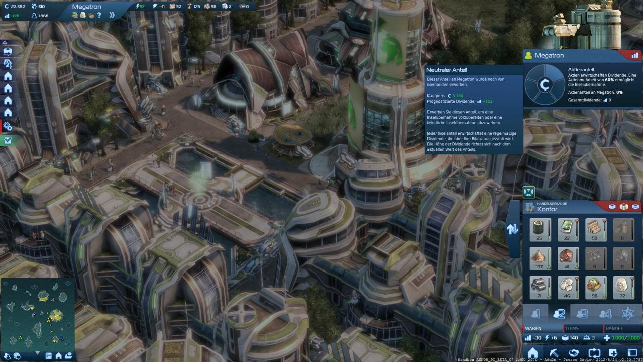 [02/10/2012] Anno 2070 Die Tiefsee im Test: Neues Addon mit knackigen Herausforderungen für echte Anno-Veteranen (23)