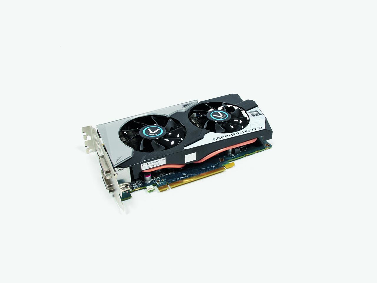 [31/10/2012] Sapphire Radeon HD 7770 Vapor-X OC --- 0,3 bis 0,6 Sone 130 Euro)