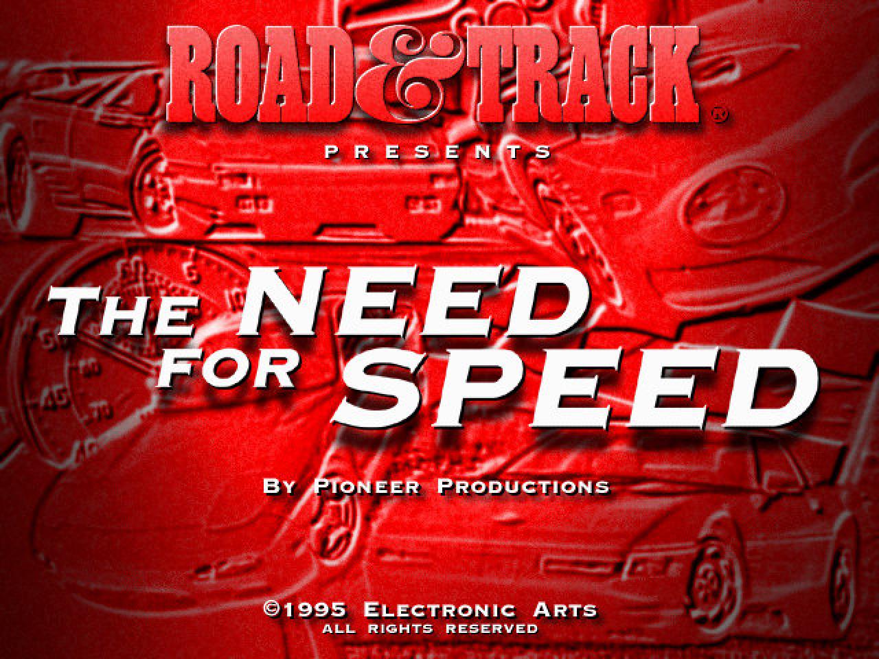 [16/10/2012] The Need for Speed - das Original von 1995