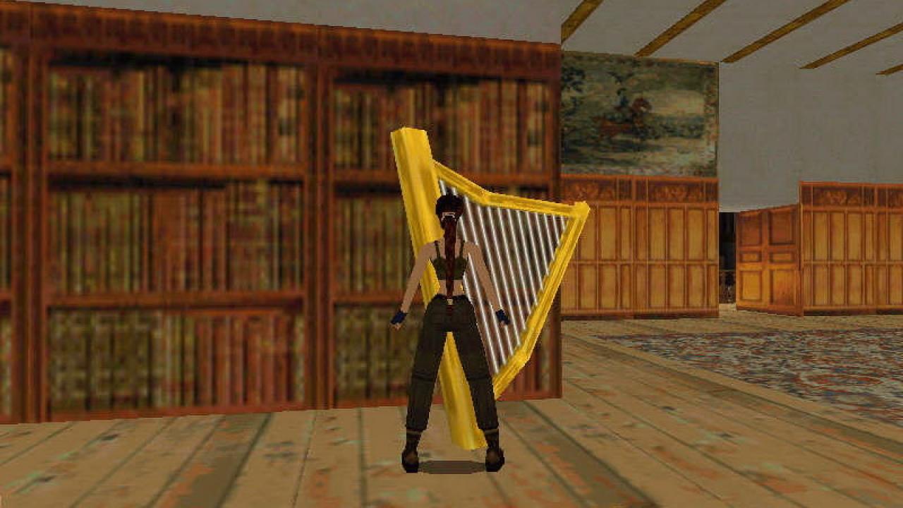 [09/10/2012] Erstmals gibt es die Croft-Mansion, in der sogar eine Harfe steht. Lara bekommt außerdem einen Zopf, der sich, sagen wir einigermaßen mitbewegt.