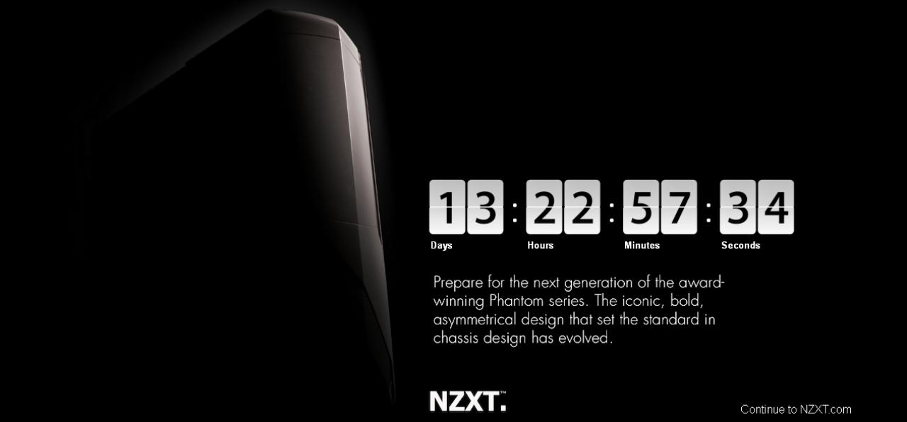 [02/10/2012] NZXT teasert: Neues Phantom-Gehäuse in Planung