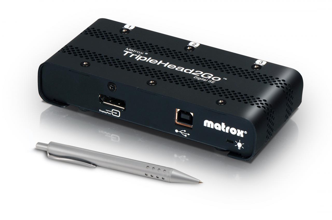 [04/10/2012] Matrox stellt Triple Head 2 Go Digital SE vor (2)